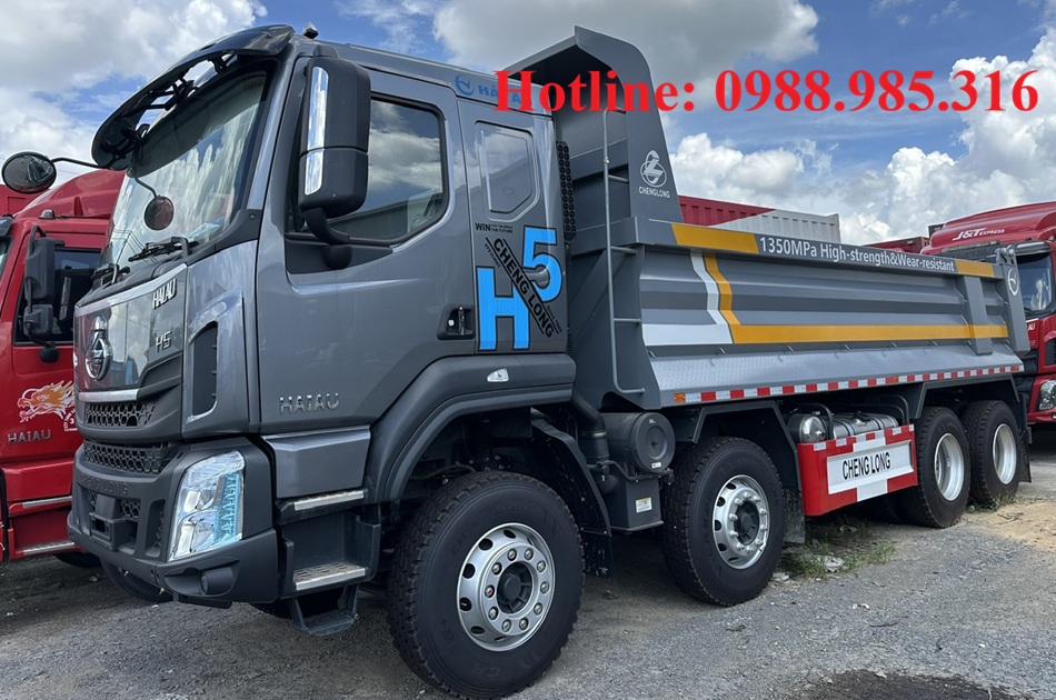 giá xe ben 4 chân cầu láp 